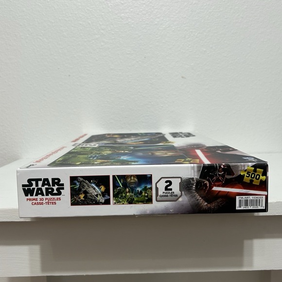 Star Wars Disney Prime 3D 2-pack Puzzles Millennium Falcon & Return Of The Jedi - Picture 7 of 15